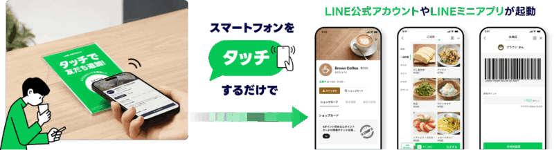 新機能「LINEタッチ」